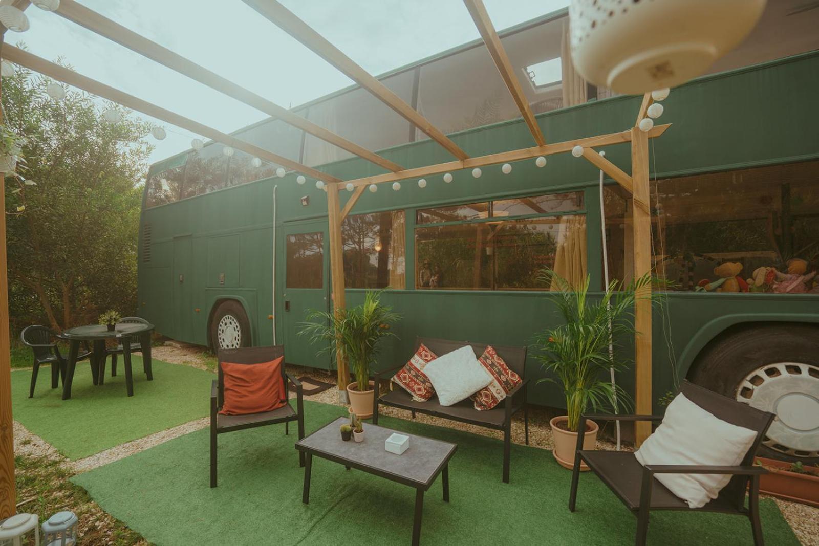 The Amazing Inacio Bus Converted Home Sintra Luaran gambar